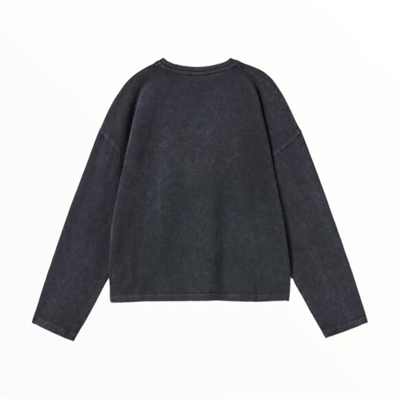 ZARA Kids | Anthracite Gray | VARSITY CAT T-SHIRT - Picture 3 of 8